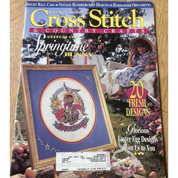 Cross Stitch and Country Crafts - March/April 1994 - Better Homes and Gardens - Picture 1 of 7